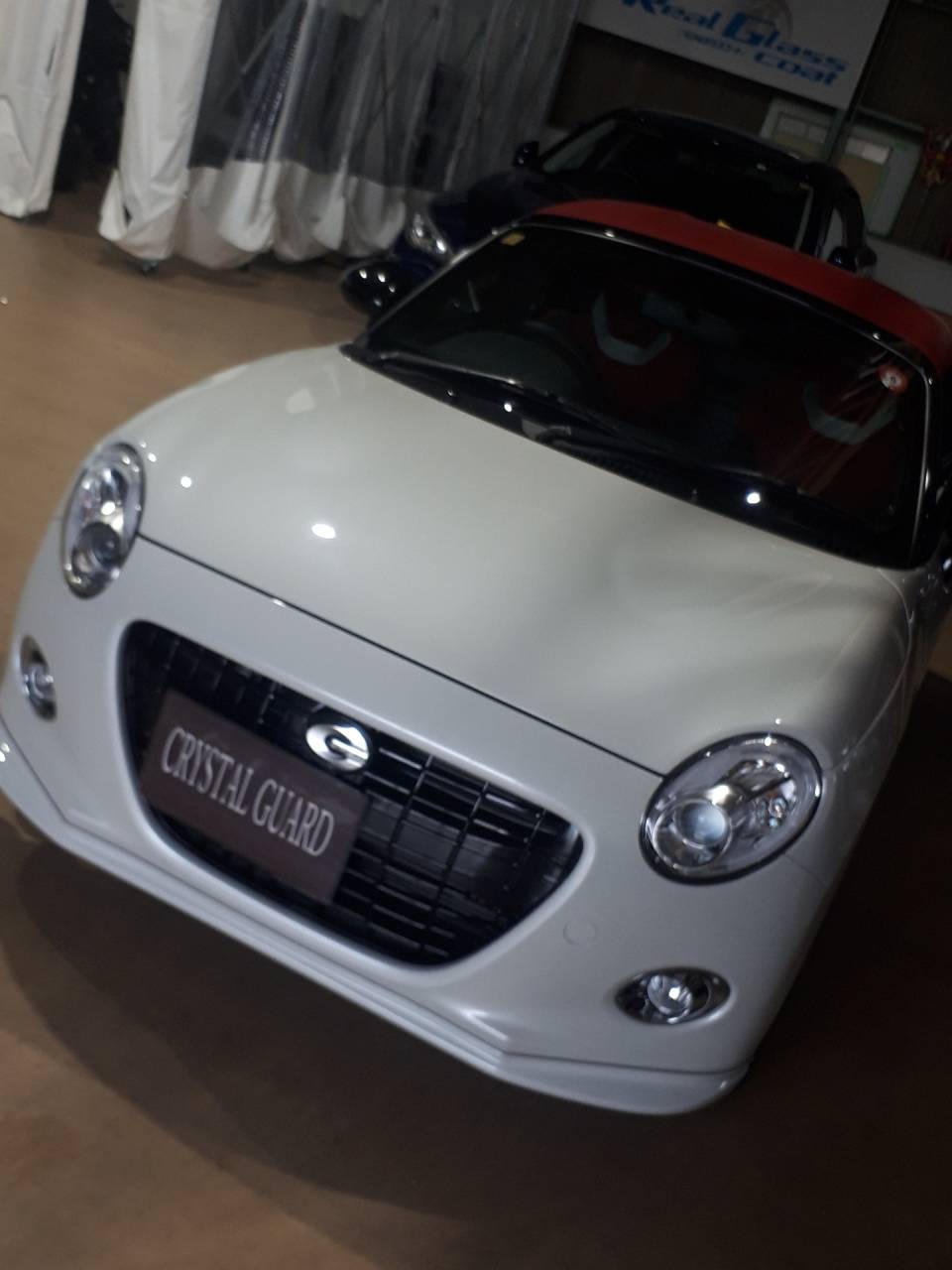 ダイハツコペン フロントグリル塗装 | 施工実績 | 名古屋のカー 