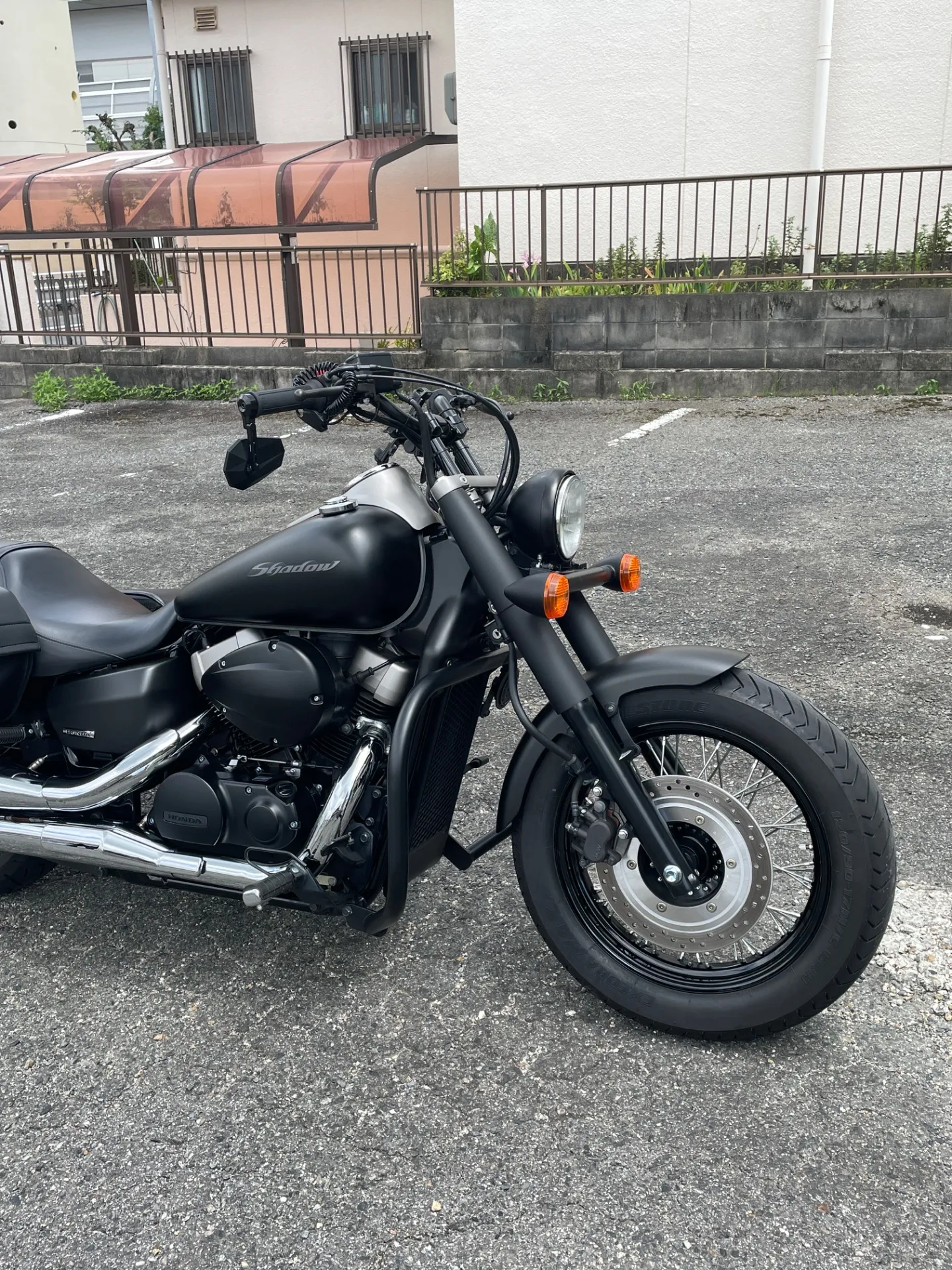 ホンダシャドウのラッピング