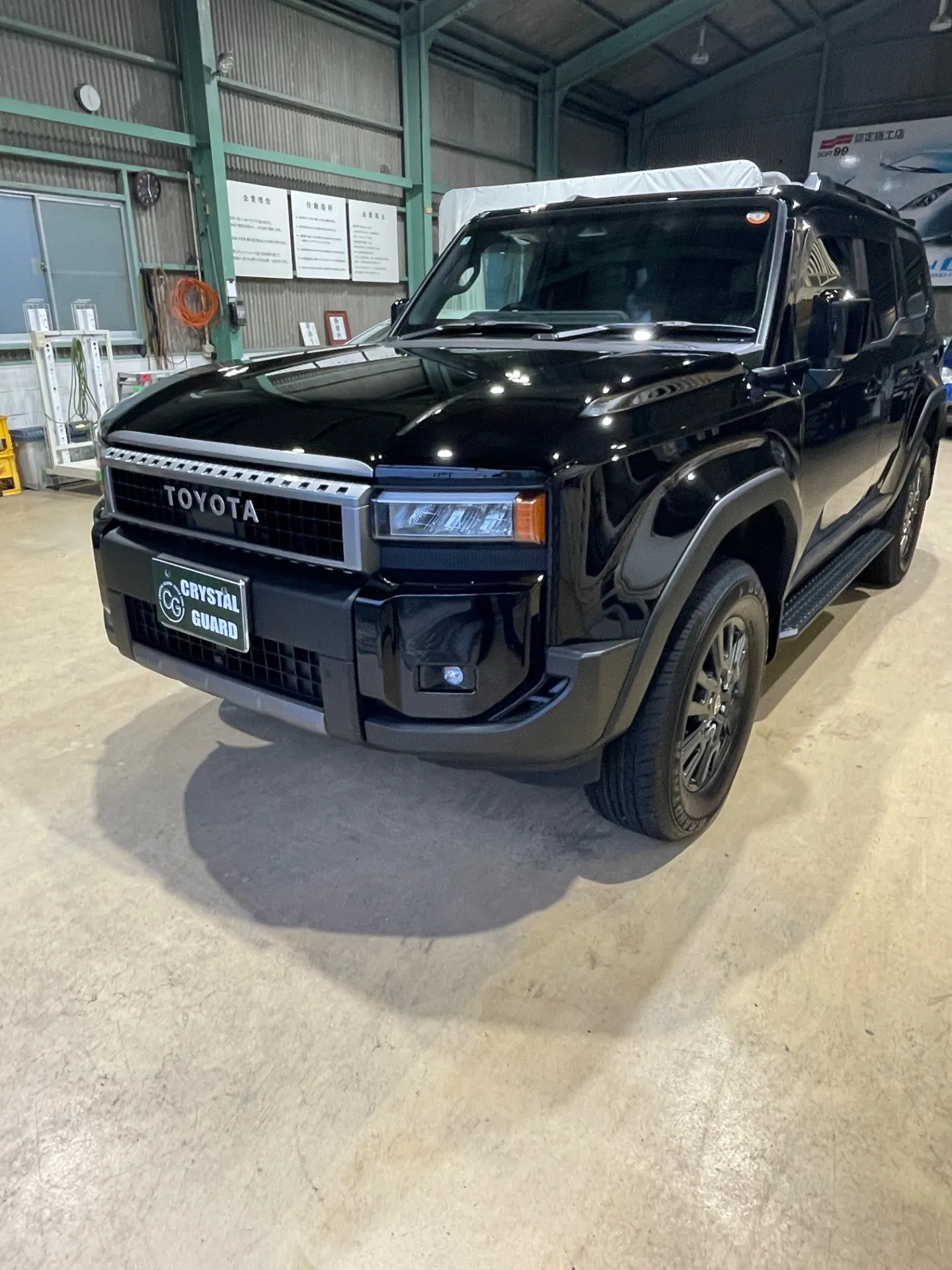 ランクル250のボディコーティング